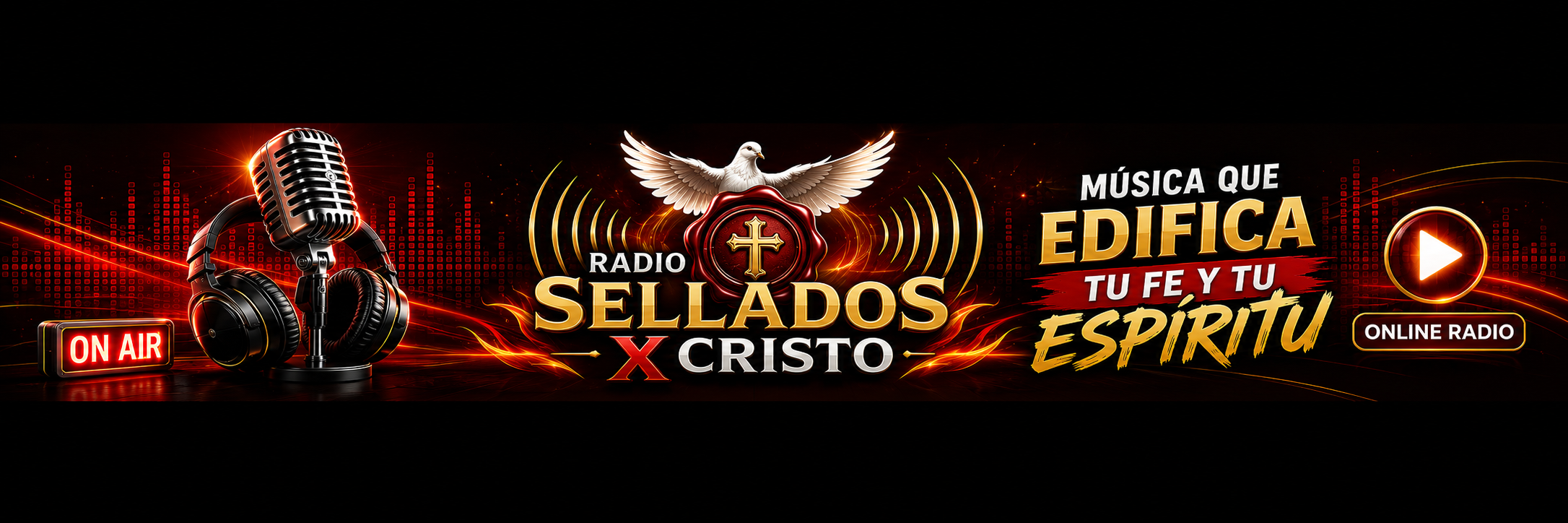 Radio Sellados X Cristo banner