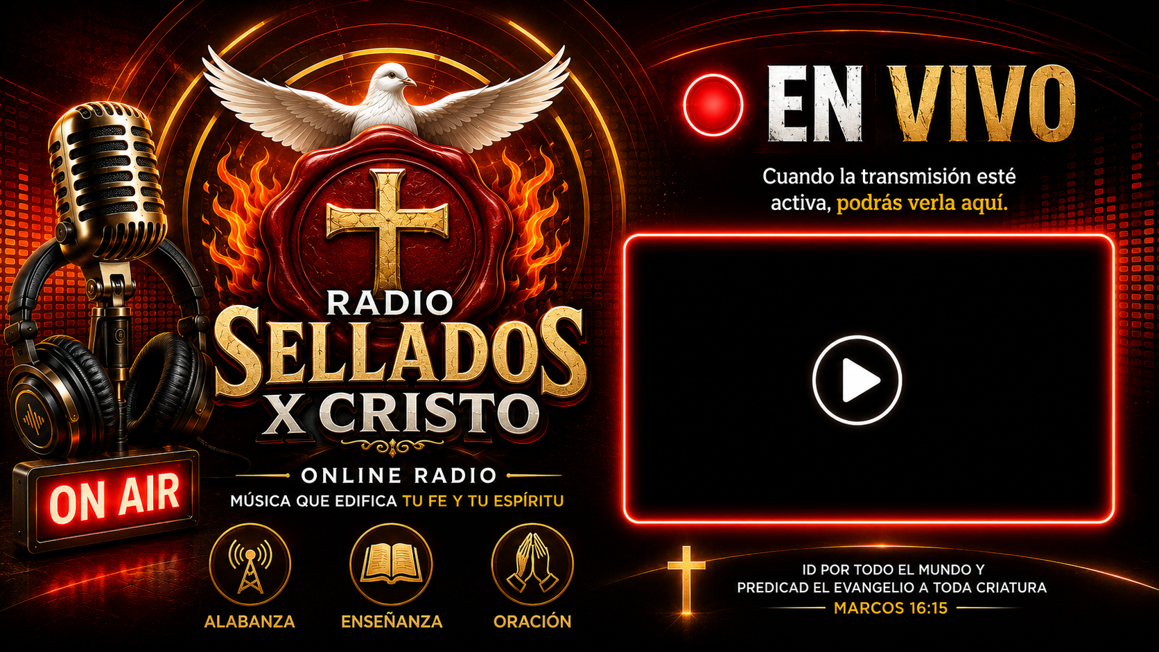 Sellados X Cristo banner